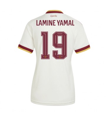Spanien Lamine Yamal #19 Bortatröja Dam VM 2026 Kortärmad